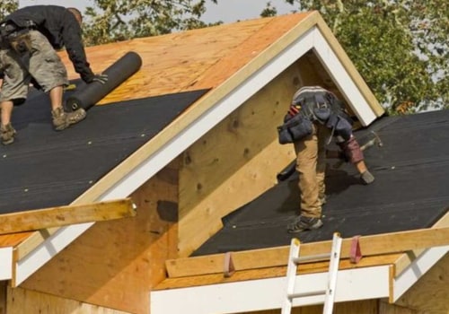 Installing Roof Decking and Underlayment