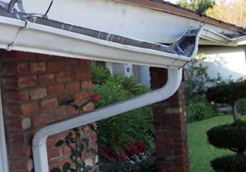 Repairing Damaged Gutters and Downspouts